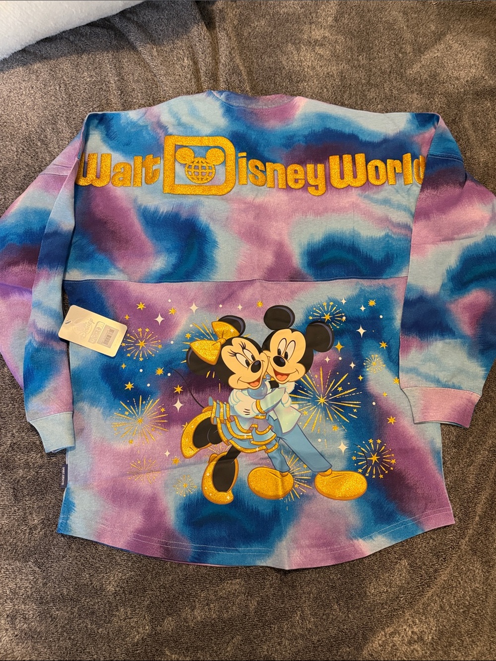 Walt Disney World 50th Anniversary Mickey & Minnie Tie-Dye Spirit Jersey